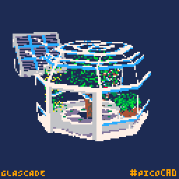 First model in picoCAD